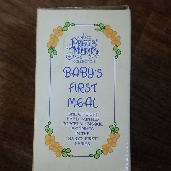 The Enesco Precious Moments Collection Baby's First Meal Figurine - Picture 3 of 7